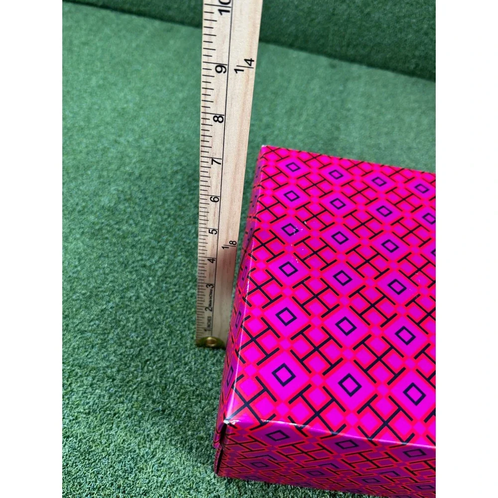 Tory Burch Shoe‎ Box Good Luck Trainer Size 7 Pink Orange